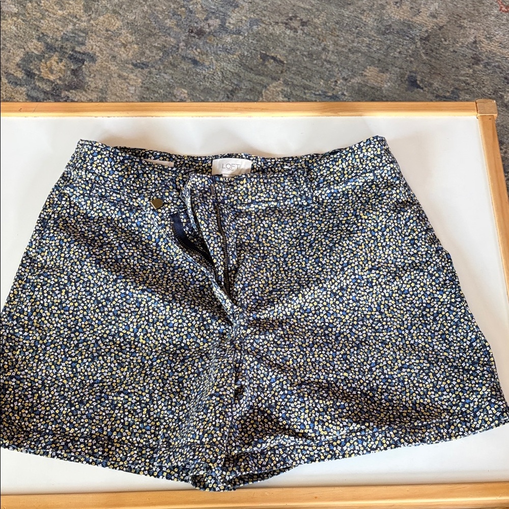 LOFT Floral Shorts